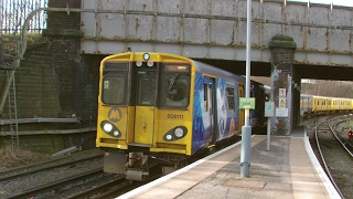 Half an Hour at 216  Birkenhead North Station 1022017  Class 507 508 terminus [upl. by Ainahs531]